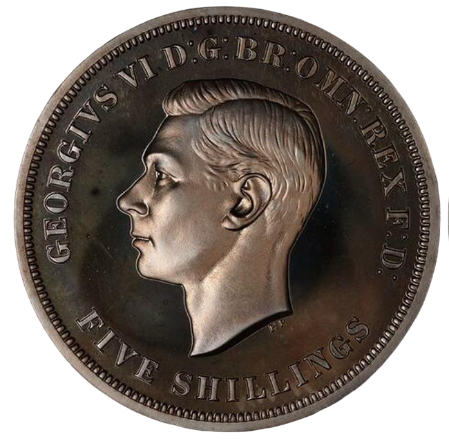 1951 United Kingdom 5 Shillings George VI Festival of Britain