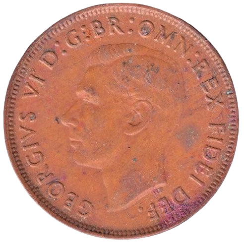 1952 (m) Australian Penny - Very Good