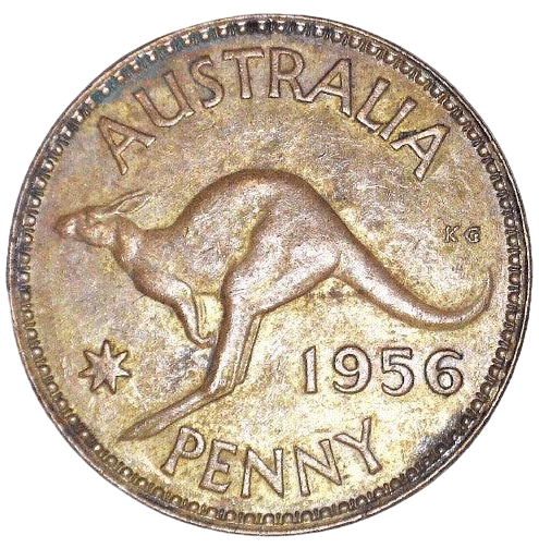 1956 M Australian Penny