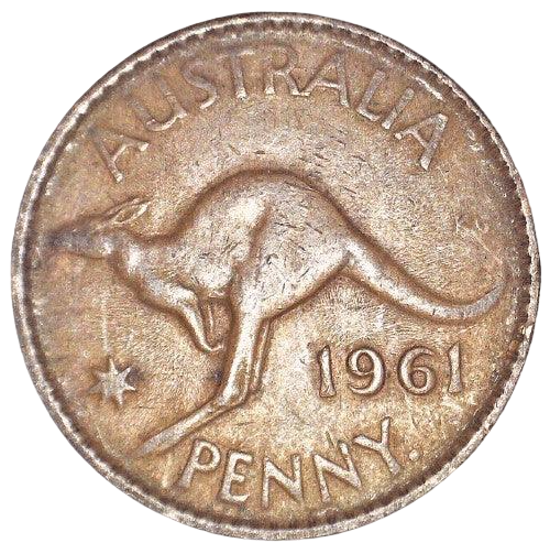 1961 Australian Penny - Very Good
