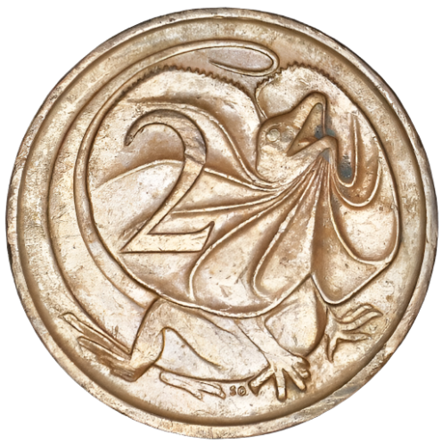 1970 Australian 2 Cent Coin