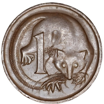 1973 Australian 1 Cent Coin - Loose Change Coins