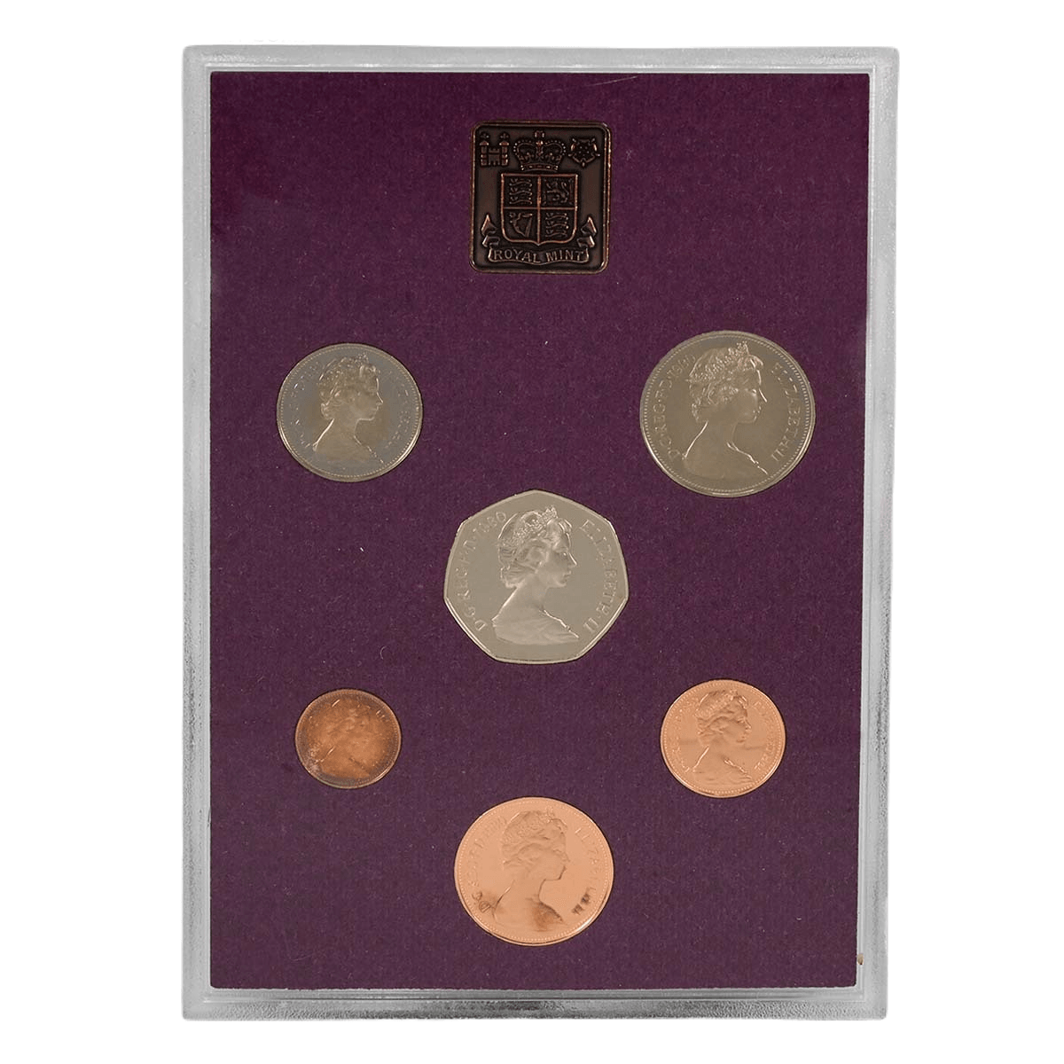 1980 UK Proof Annual 6 Coin Set - Loose Change Coins
