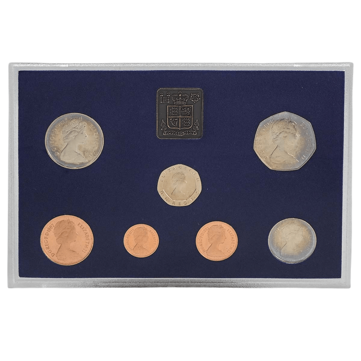 1982 UK Proof Annual 7 Coin Set - Loose Change Coins