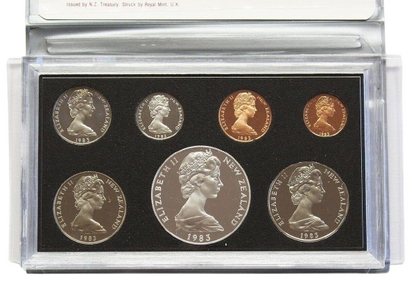 1983 New Zealand Proof Year Set - 50th Anniversary of New Zealand's Coinage