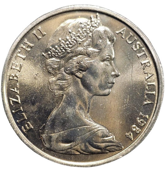 1984 Australian 20 Cent Coin - Uncirculated