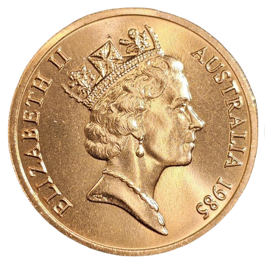 1985 Australian 2 Cent Coin - Uncirculated