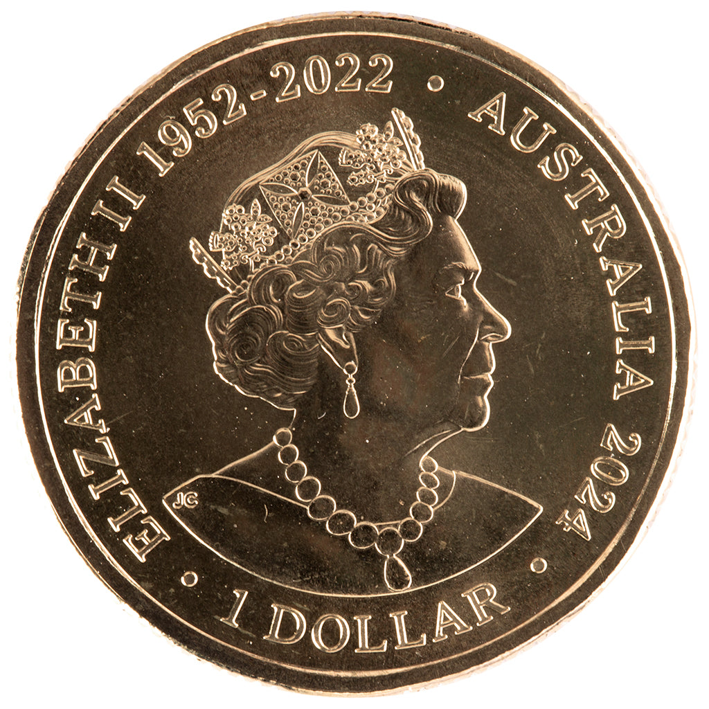 2024 $1 Coin Set- AFLW Premiership - Coloured Uncirculated 2-Coin Pair