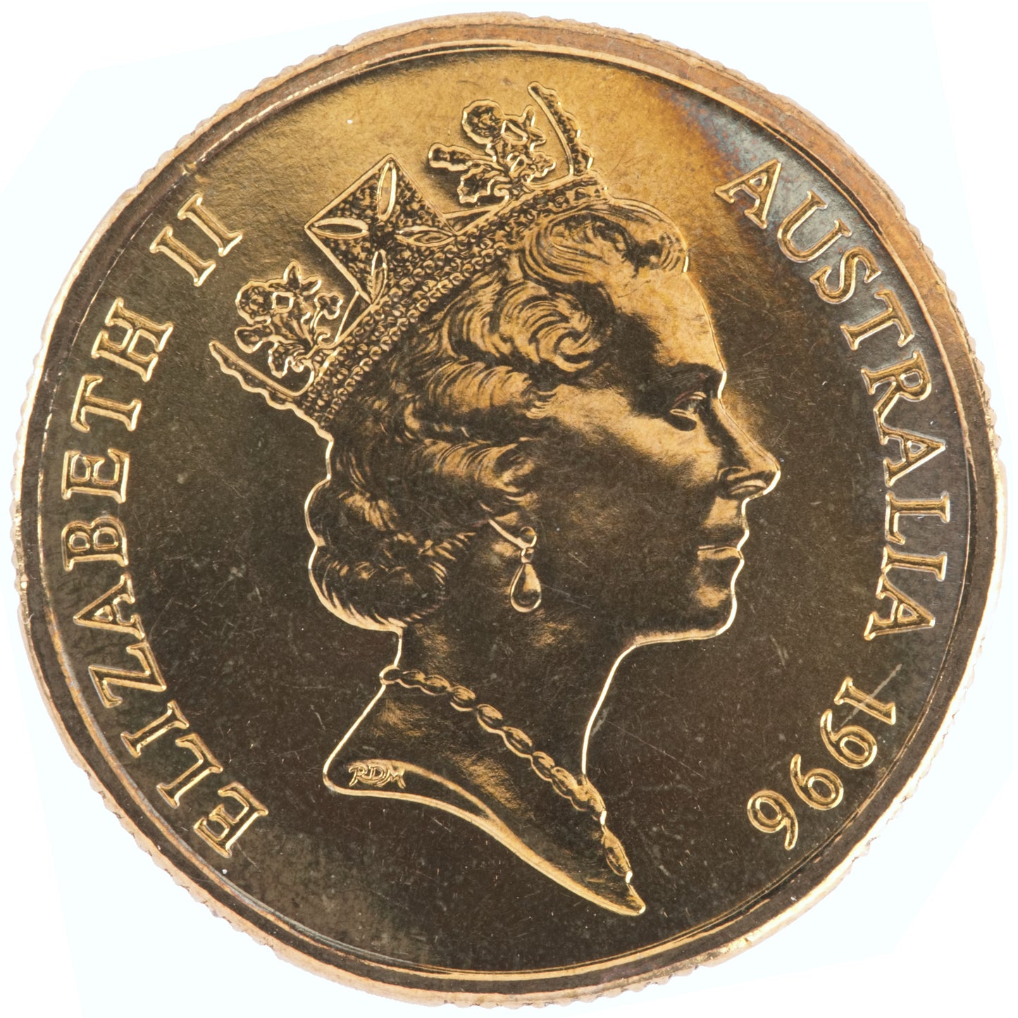 1996 $1 Coin - 100th Anniversary of the Death of Sir Henry Parkes - 'M' Mintmark