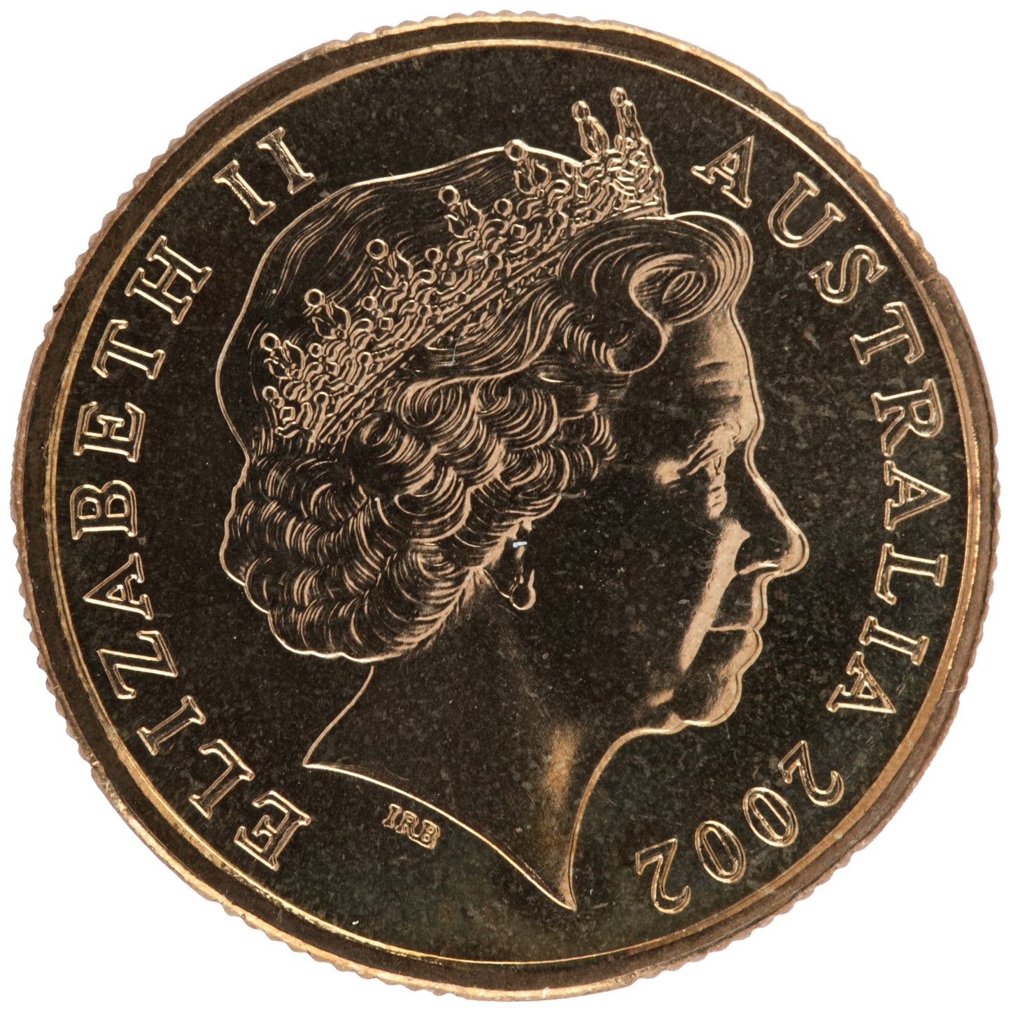 2002 $1 Coin - Year of the Outback - 'M' Counterstamp