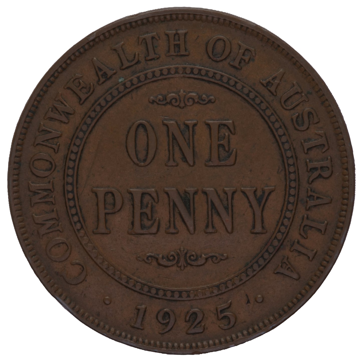 1925 Australian Penny - Fine