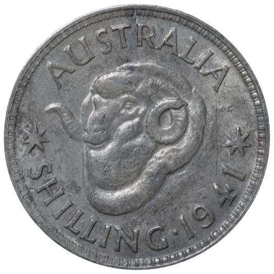 1941 Australian Shilling - Very Good