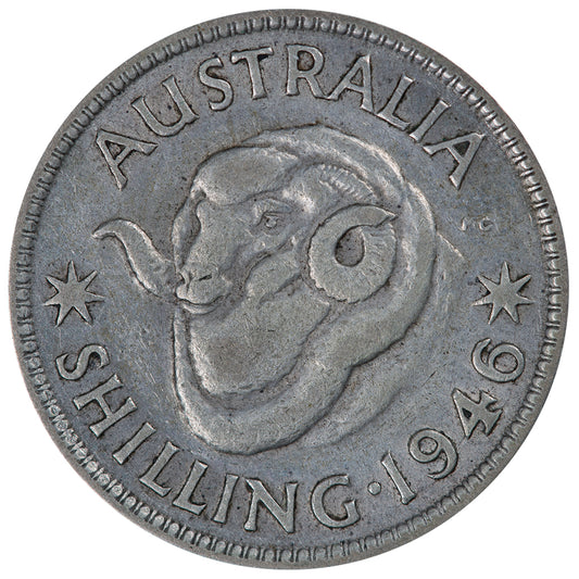 1946 Australian Shilling - Very Good