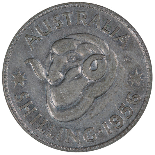 1956 Australian Shilling - Very Good