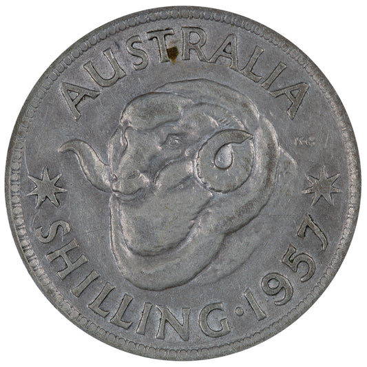1957 Australian Shilling - Very Good