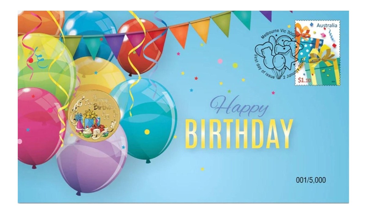 2020 Perth Mint PNC - Happy Birthday