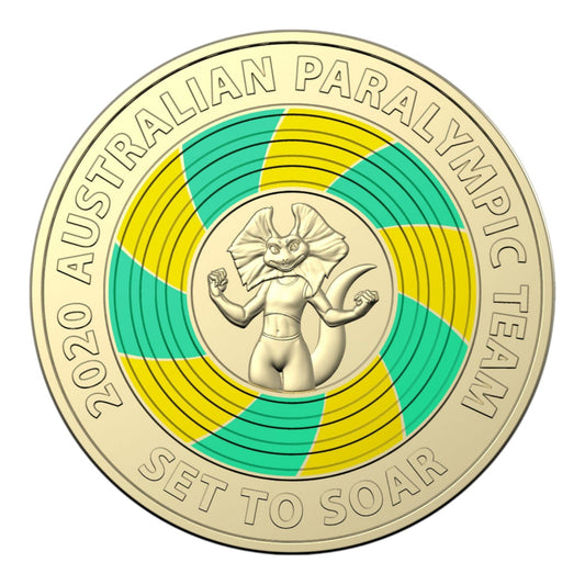 2020 $2 Coin - 2020 Paralympics - Uncirculated