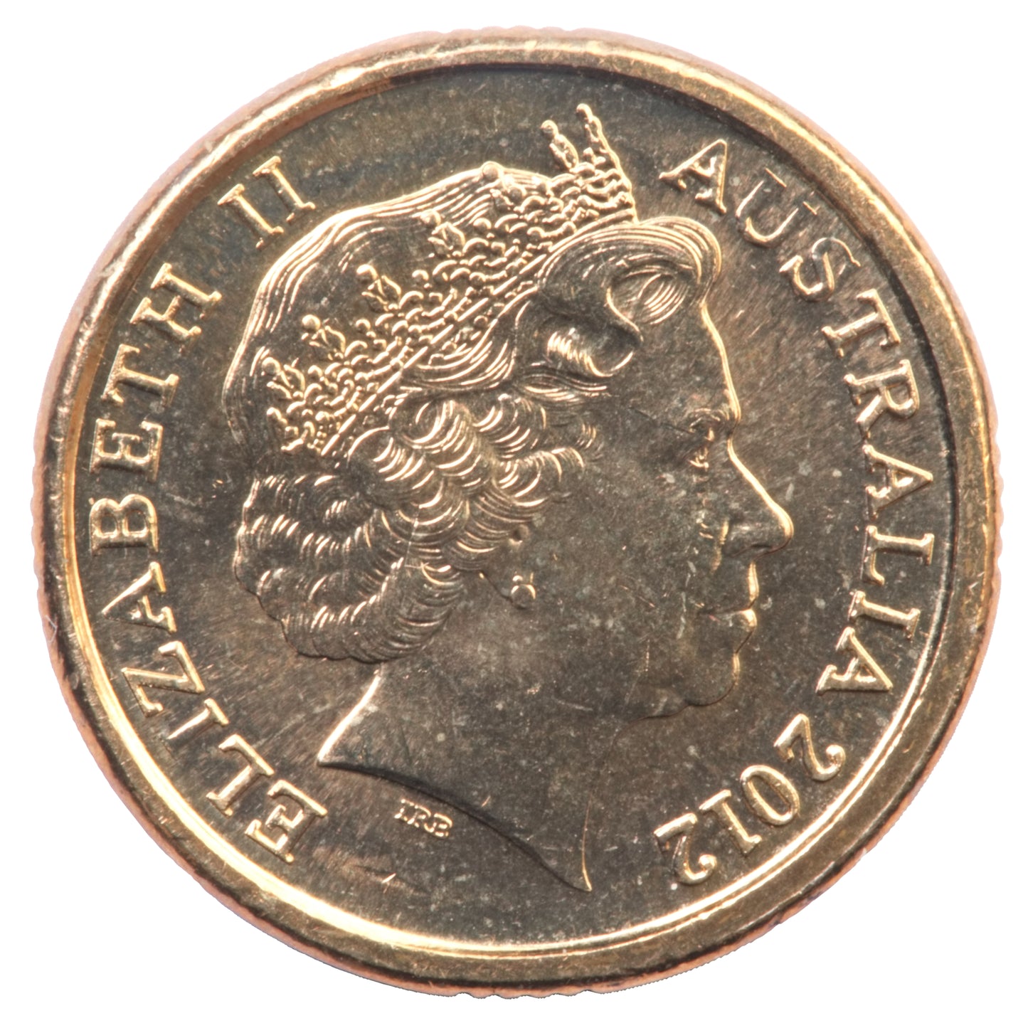 2012 Australian $2 Coin - Gold Poppy - Uncirculated with "Poppy Cud"