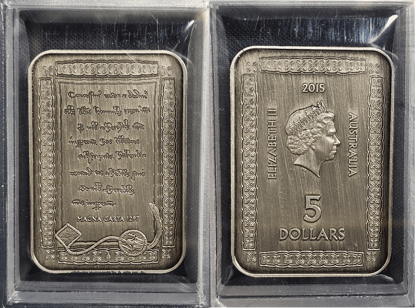 2015 $5 800th Anniversary of Magna Carta - Graded MS70 by PCGS - Loose Change Coins