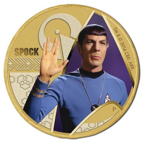 2016 Perth Mint PNC - Star Trek - Spock