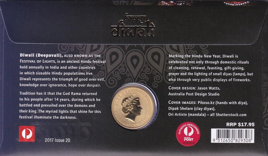2017 Perth Mint PNC - Diwali Festival 2017 - Loose Change Coins