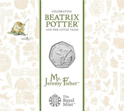 2017 UK 50p Brilliant Uncirculated Coin Set of 4 - Beatrix Potter and Her Little Tales - Loose Change Coins