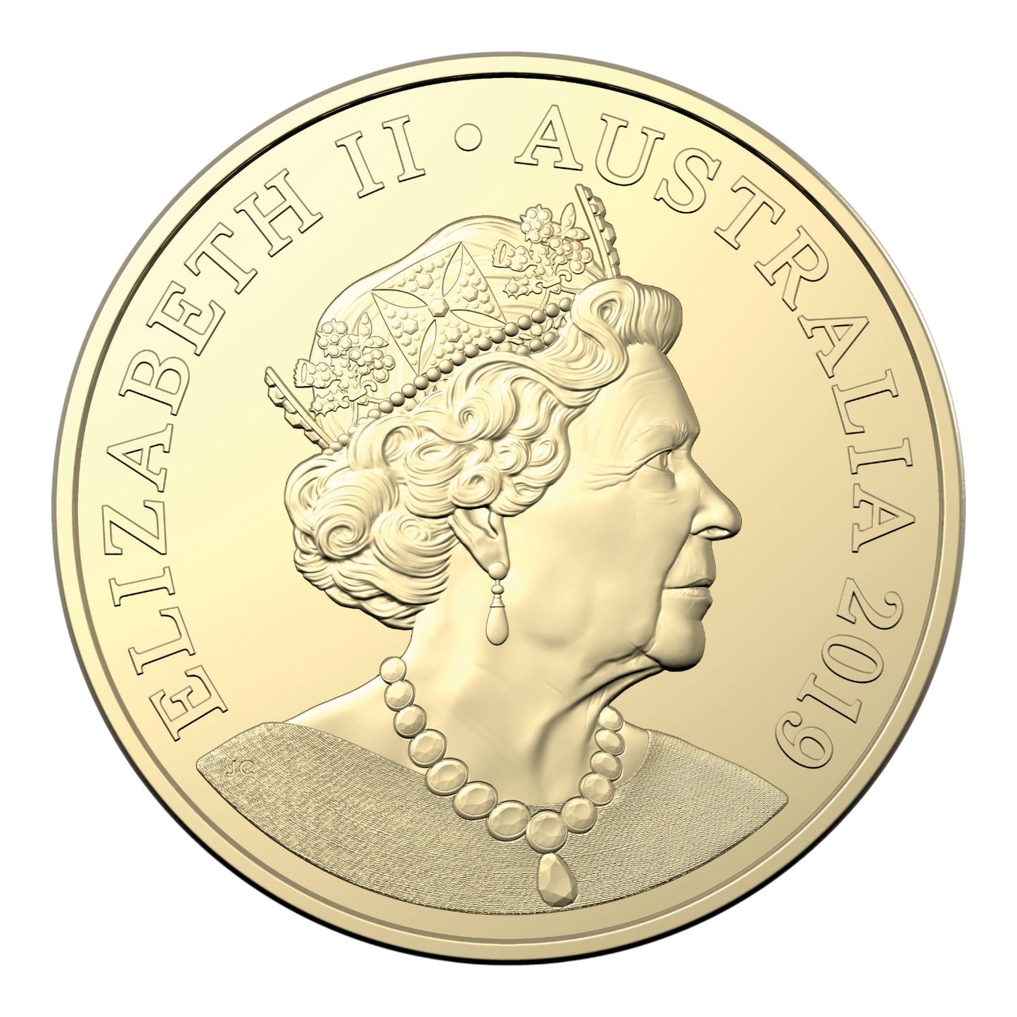 2019 $1 AlBr Uncirculated Coin - Double Header - Clark and Rank-Broadley Effigies