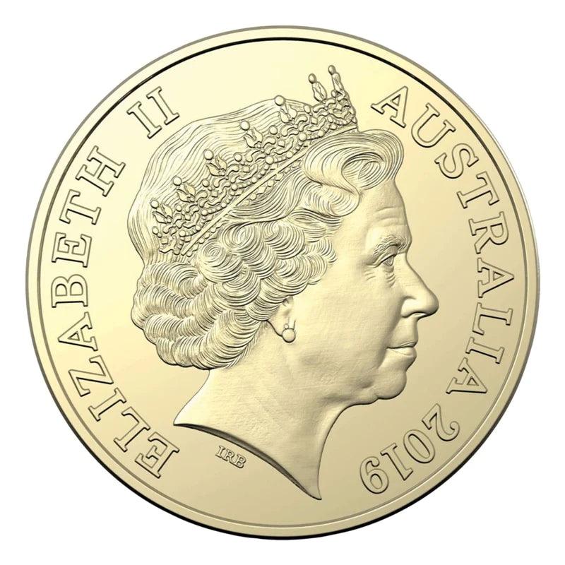 2019 $1 Coin - World Money Fair - Pretzel Privy Mark - Loose Change Coins
