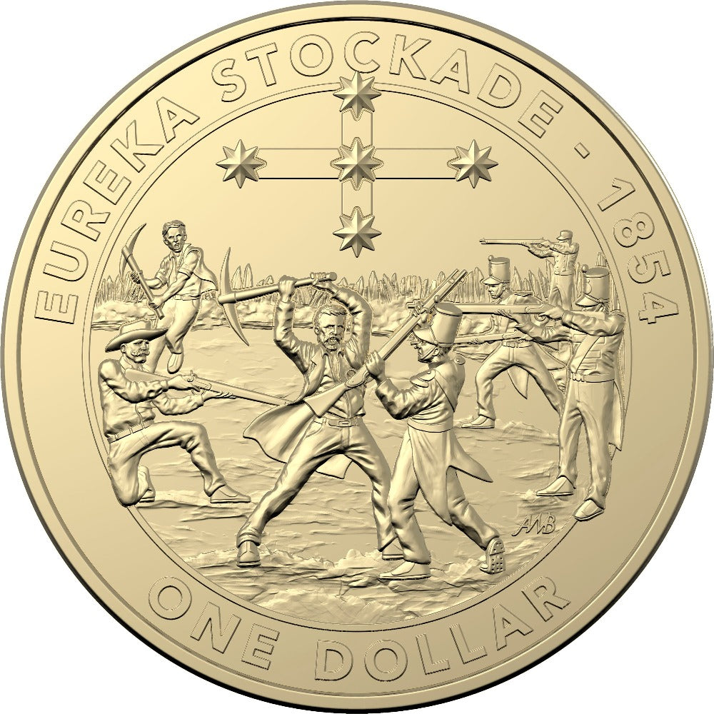 2019 $1 Coin Set - Mutiny and Rebellion 3-Coin Set