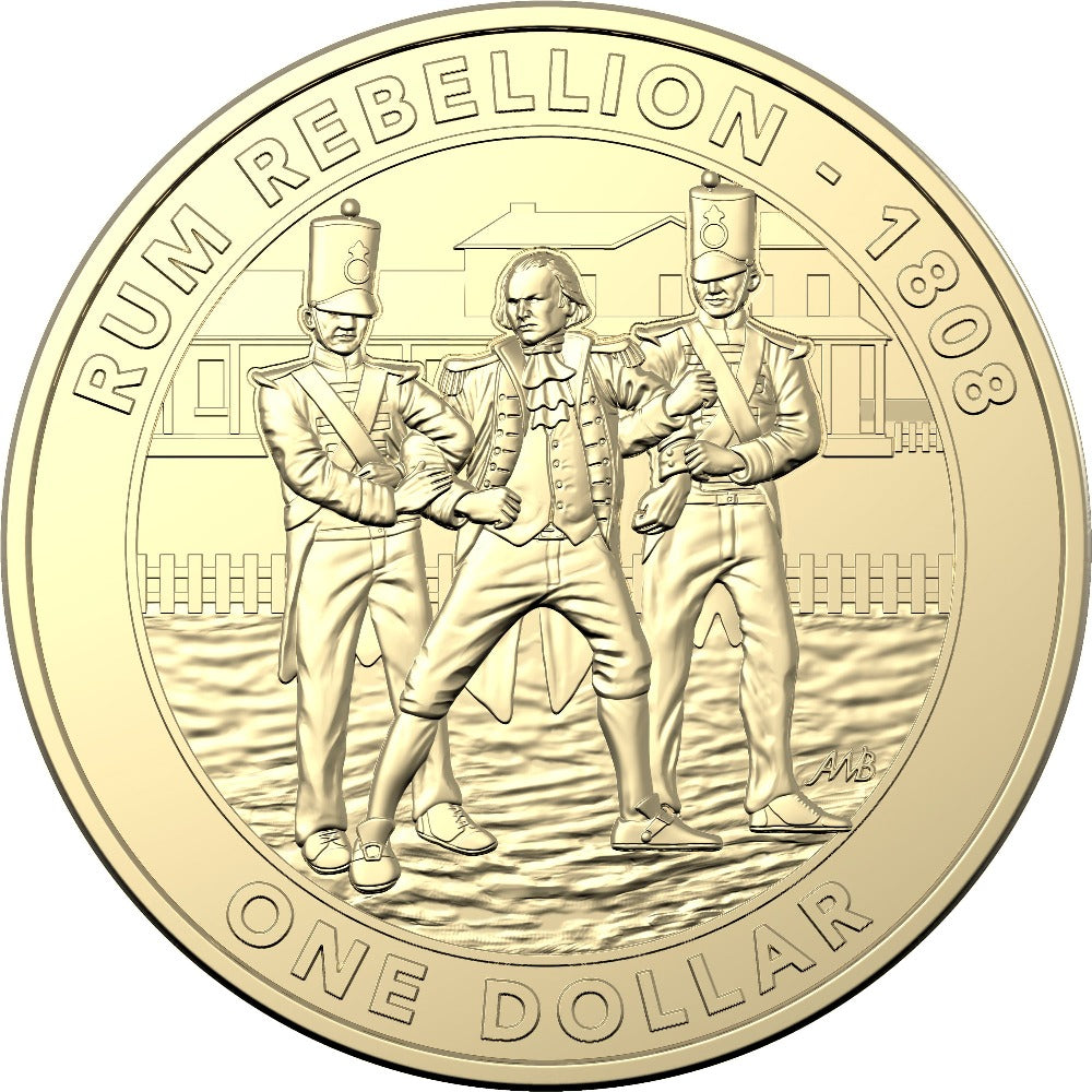2019 $1 Coin Set - Mutiny and Rebellion 3-Coin Set