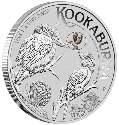 2023 ANDA Sydney Money Expo - Australian Kookaburra 1oz Silver Coin with Kookaburra Privy Mark - Loose Change Coins