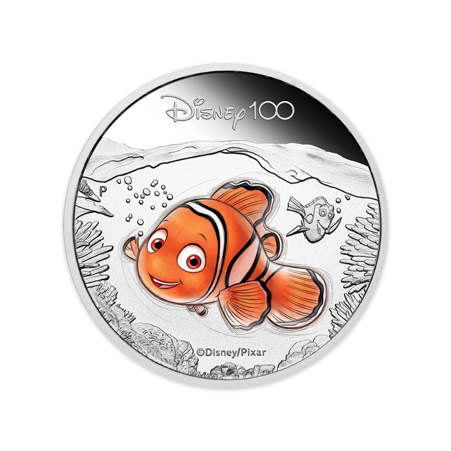 2023 Impressions - Disney 100 Years - Nemo Limited Edition Silver Proof Coin and Prestige Postal Numismatic Cover - Loose Change Coins