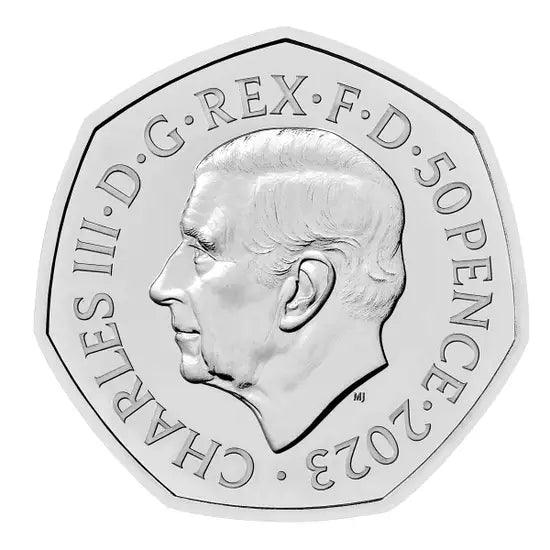 The 50th Anniversary of the NHS 2023 50p Cupro-Nickel Uncirculated Coin - Loose Change Coins