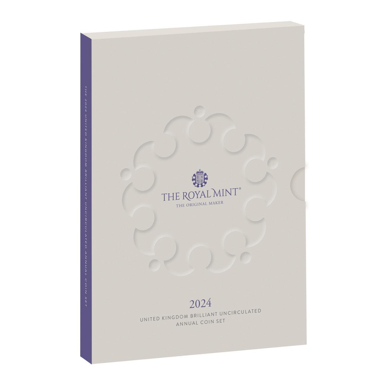 2024 United Kingdom Brilliant Uncirculated Annual Coin Set - Loose Change Coins