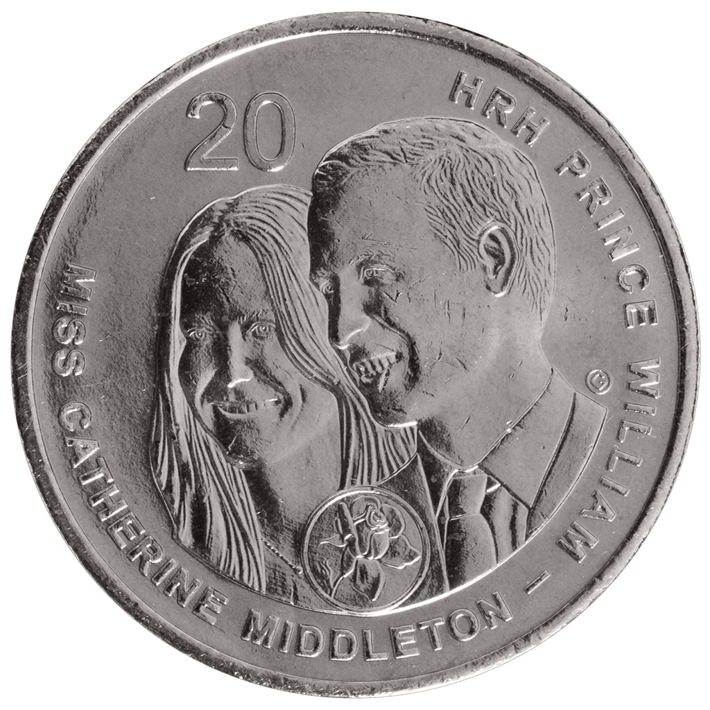 2011 20c Coin - Royal Wedding - Uncirculated