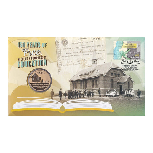 2022 Perth Mint PNC - 150 Years of Free, Secular & Compulsory Education