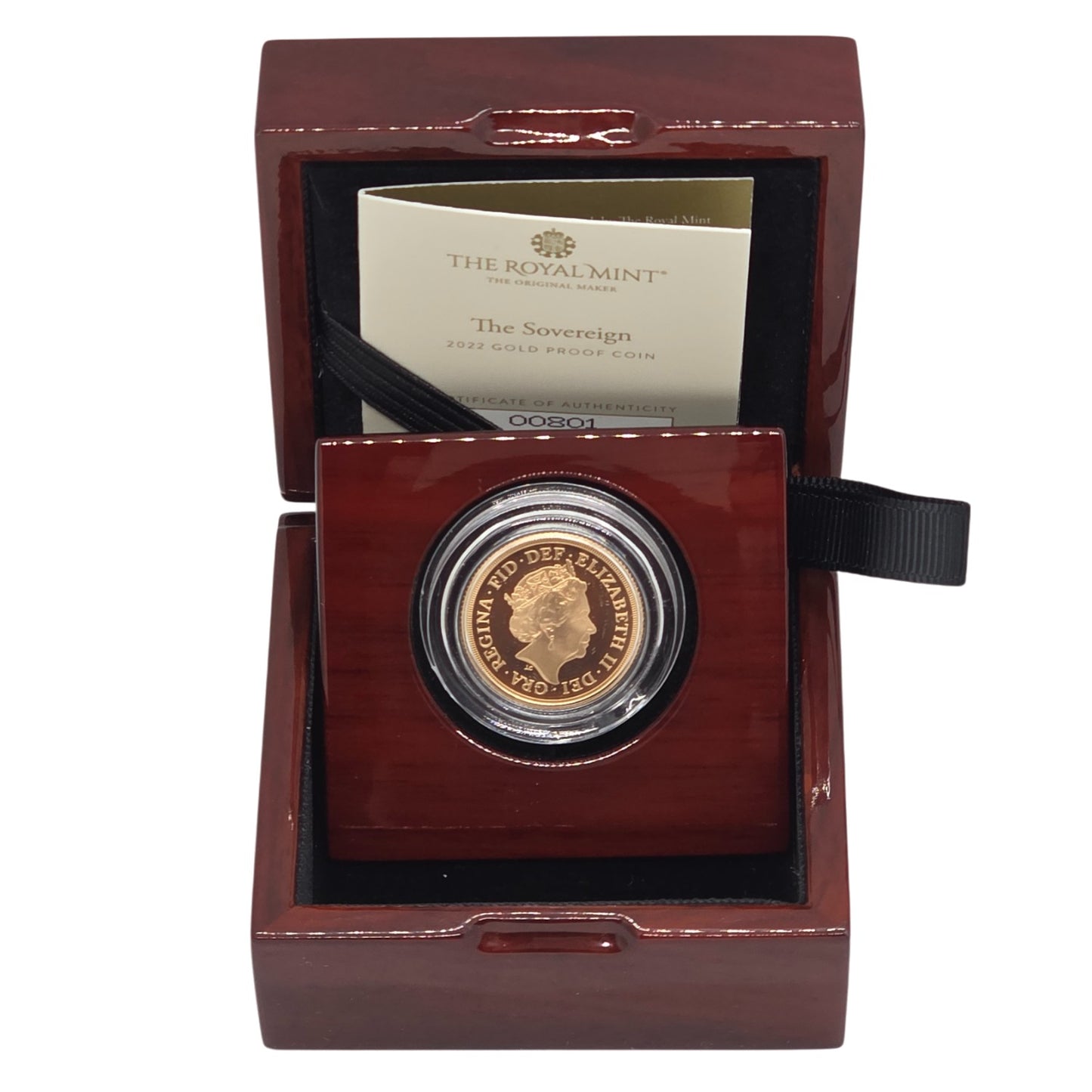 2022 Queen Elizabeth II Gold Proof Full Sovereign Platinum Jubilee