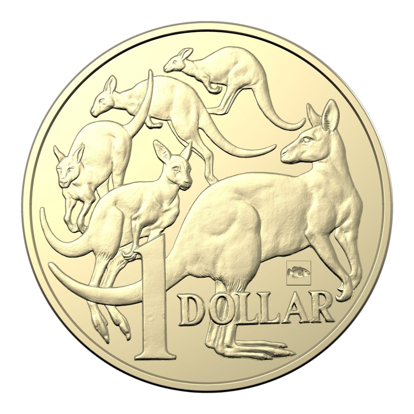 2022 ANDA Sydney Money Expo - Eastern Blue Groper Privy Mark $1 Coin