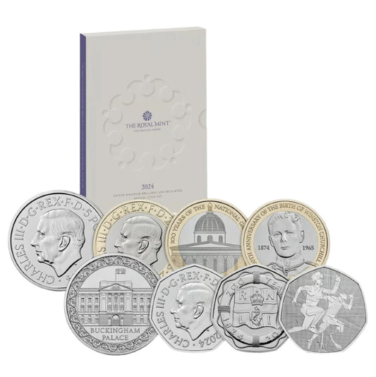 2024 United Kingdom - Brilliant Uncirculated Annual Coin Set