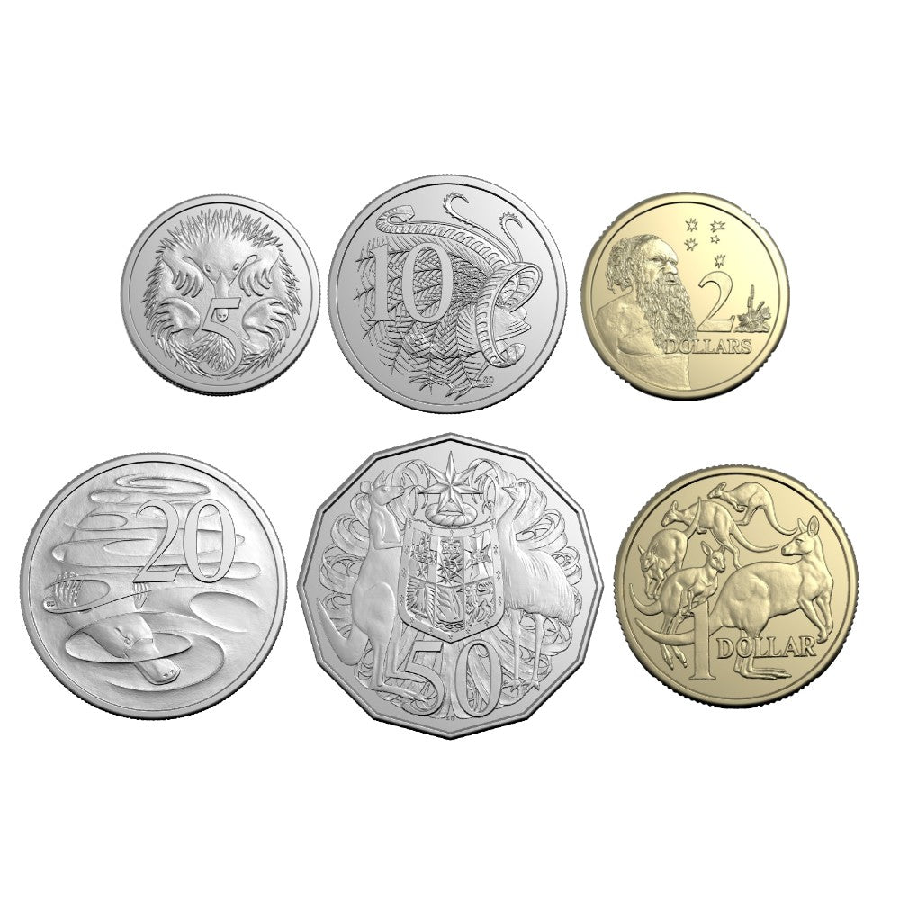2024 AlBr CuNi Uncirculated Six Coin Year Set - HM King Charles III Effigy