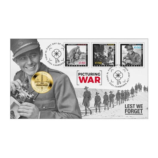 2024 Perth Mint PNC - ANZAC Day 2024 "Picturing War"
