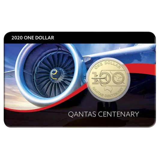 2020 Qantas Centenary $1 Al-Br Coin Pack