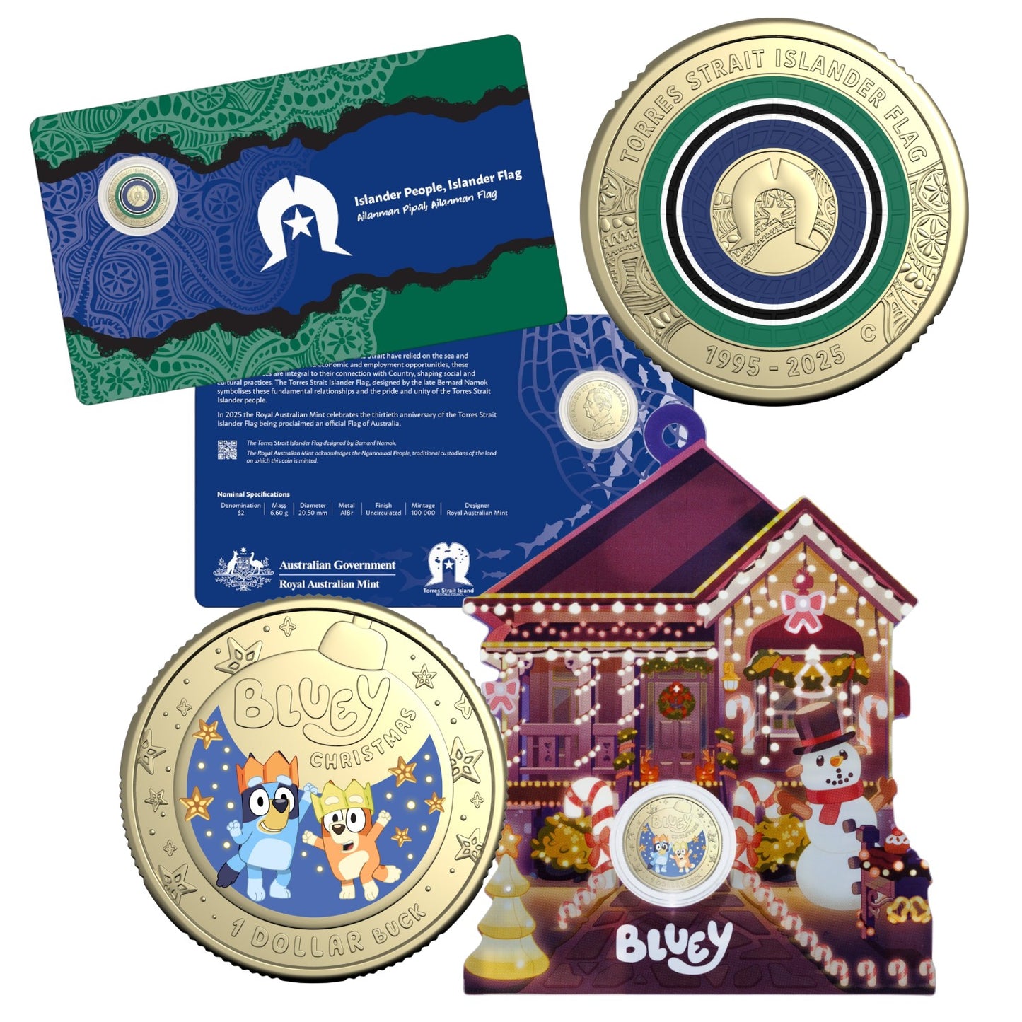 2025 Torres Strait and Bluey Coin Collection