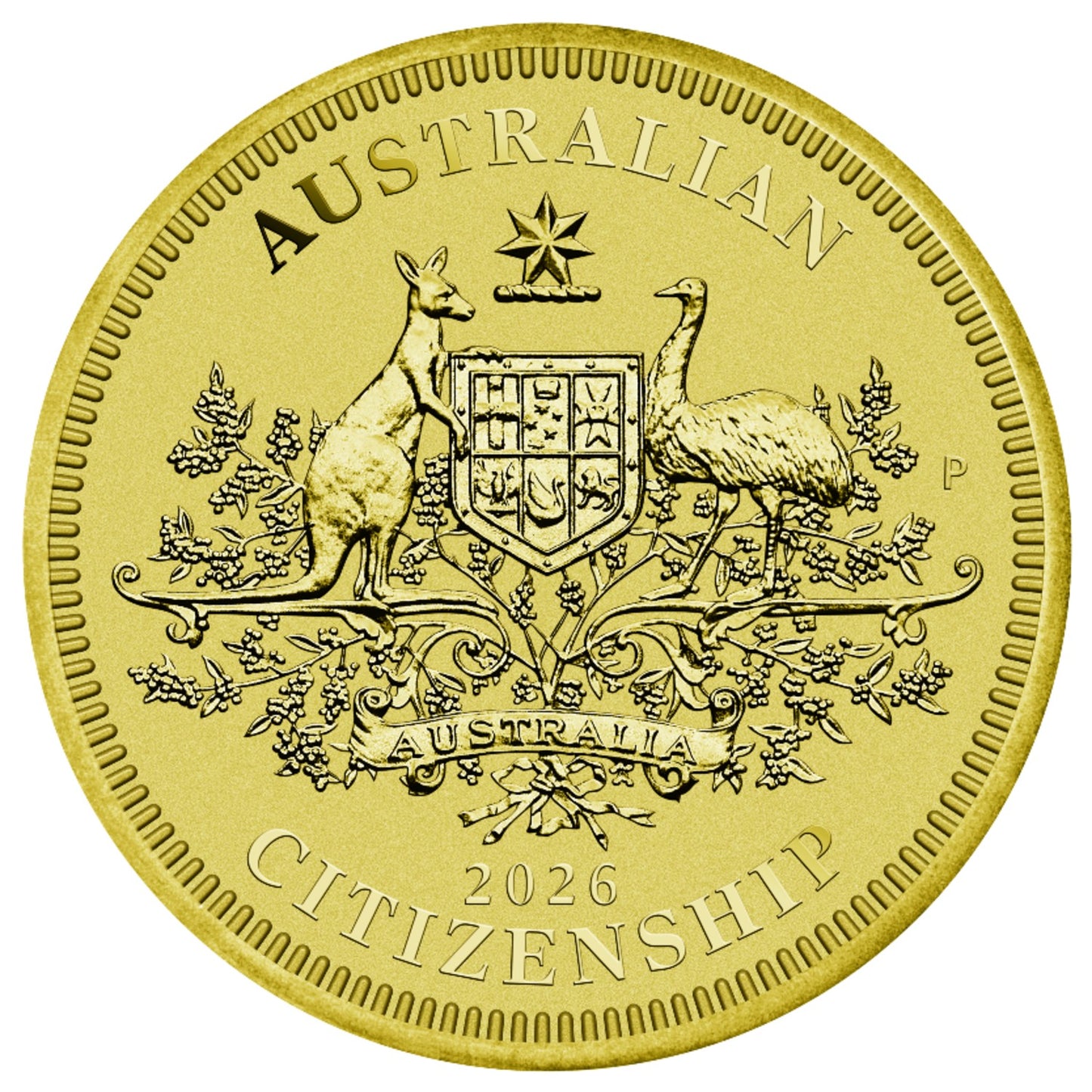 2026 $1 Coin in Card - Australian Citizenship