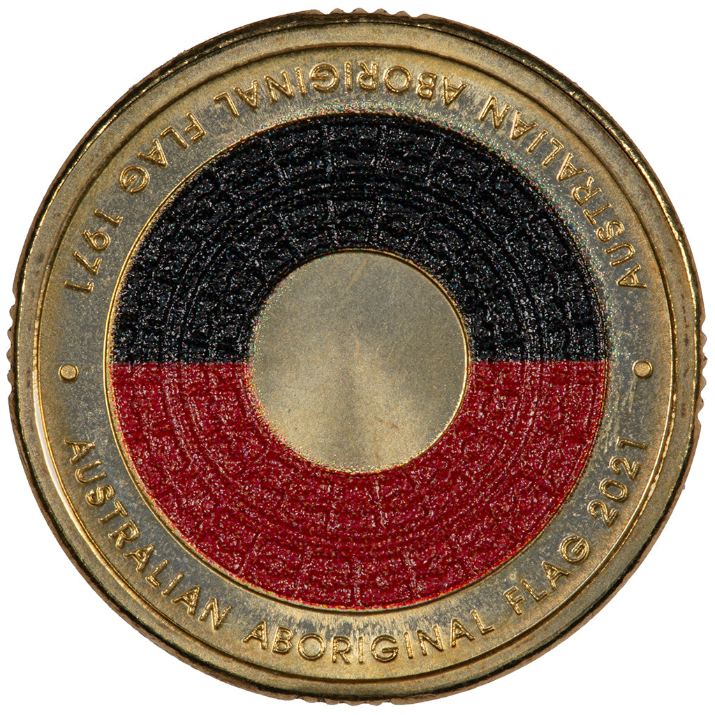 2021 $2 Coin - 50th anniversary of the Australian Aboriginal Flag - Uncirculated