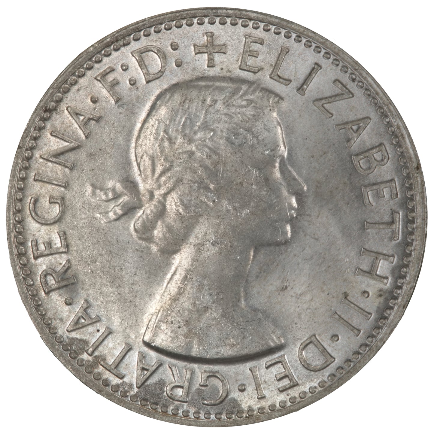 1954 Australian Florin - Royal Visit - About Uncirculated