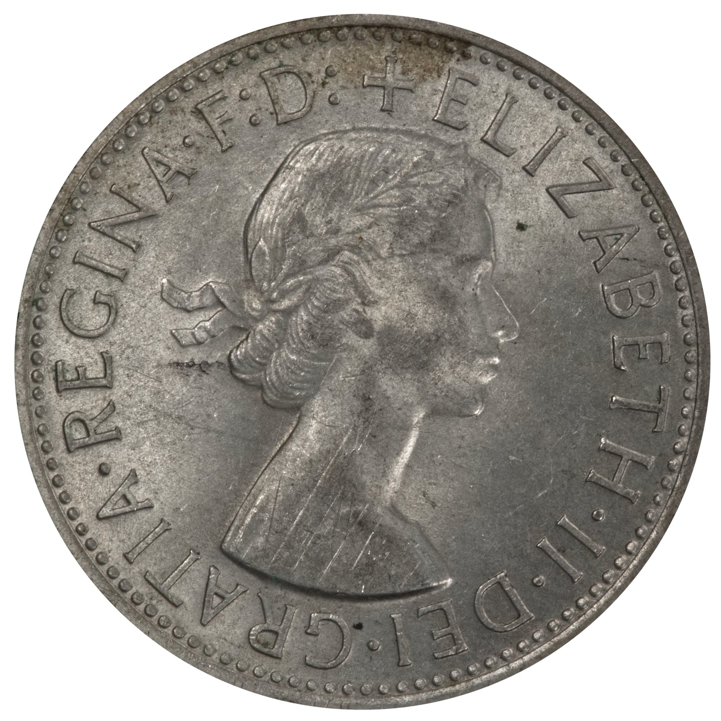 1954 Australian Florin - Royal Visit - About Uncirculated