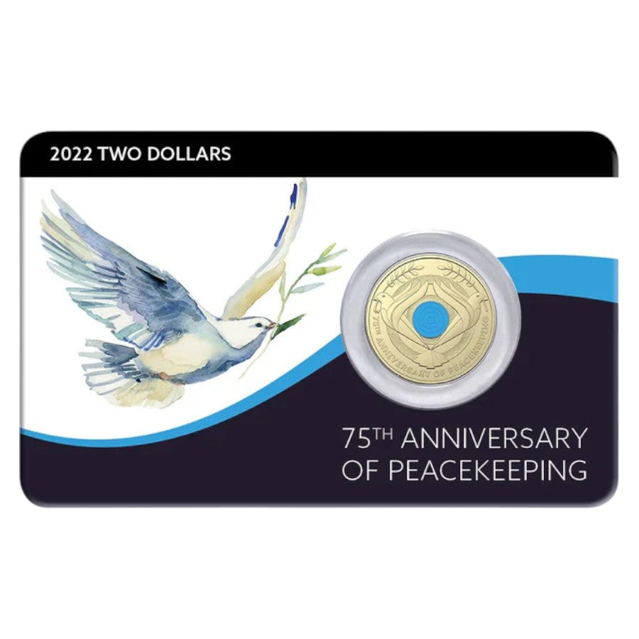 2022 Peacekeeping 75th Anniversary $2 Al-Br Coin Pack