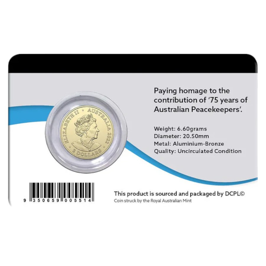 2022 Peacekeeping 75th Anniversary $2 Al-Br Coin Pack