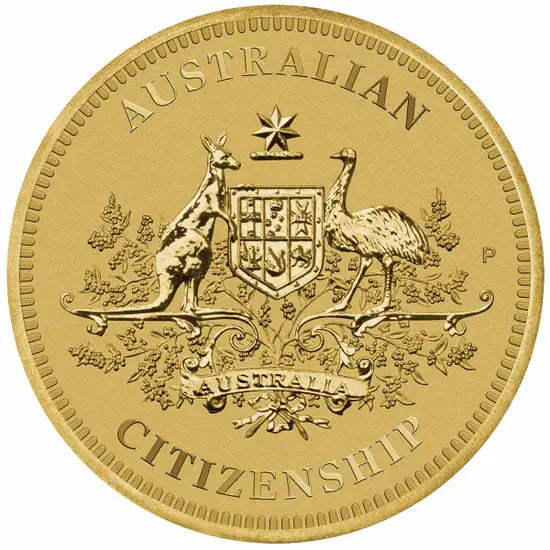 2024 Australian Citizenship $1 Brilliant Uncirculated Coin